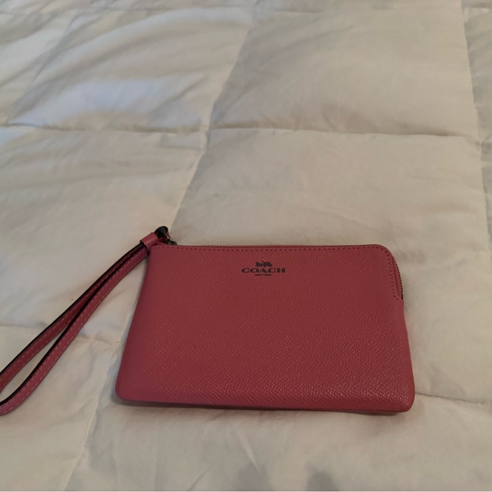 Coach Rose Wristlet